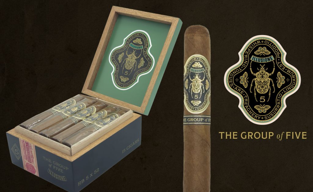Group of Five Cigars
