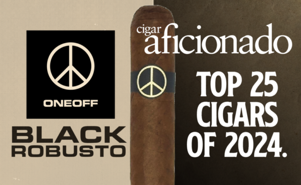 ONEOFF Black Robusto Top 25 Cigars 2024