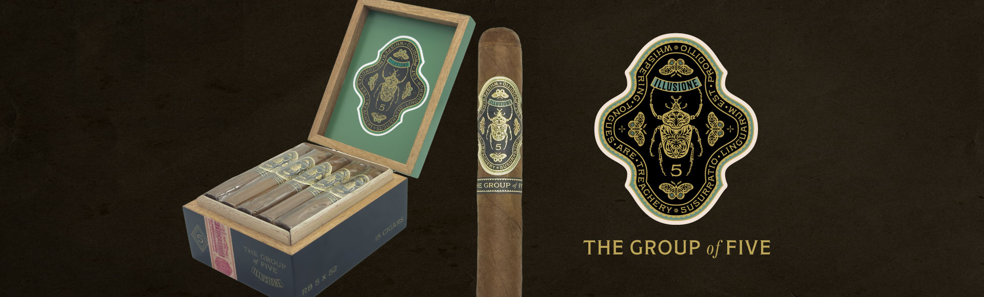 The Group of Five Cigars